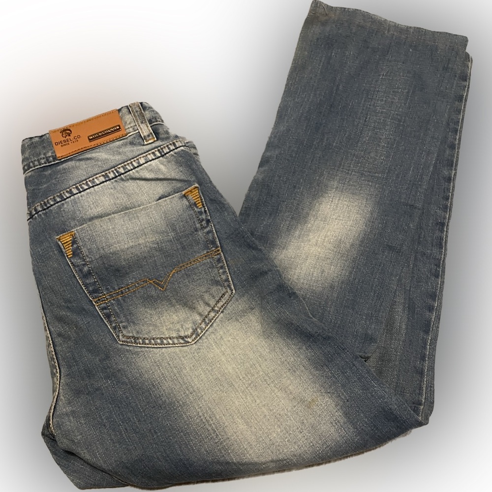 Diesel Straight Leg Jeans